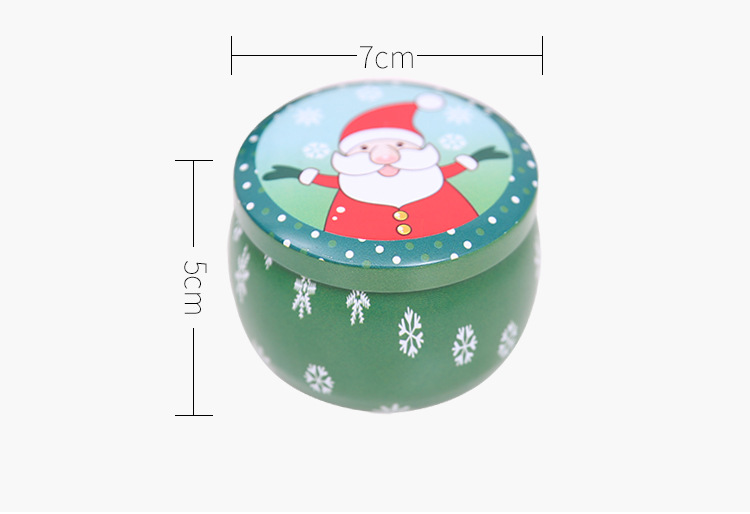 聖誕節必備 聖誕馬口鐵盒 球狀糖果盒 聖誕裝飾用品2