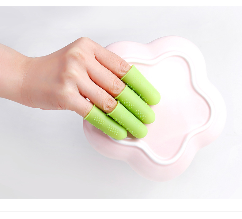 創意矽膠手指套 防燙防滑手套 工作必備保護手指 指套9
