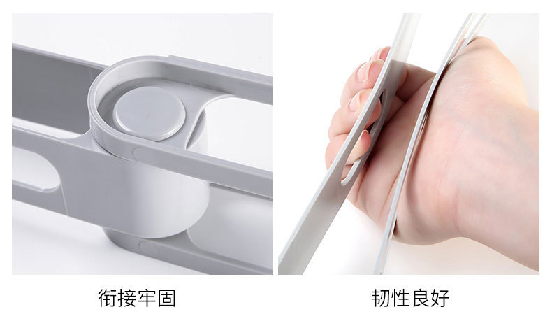 壁掛式無痕牆角鞋架 超省空間黏貼式拖鞋收納架 室內拖鞋架子 置物架11