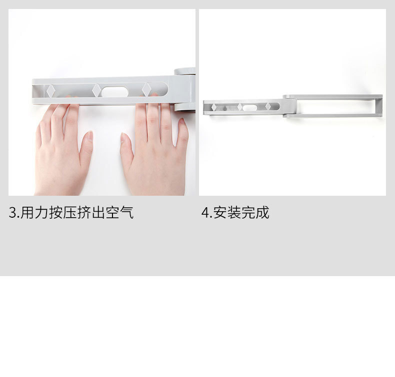壁掛式無痕牆角鞋架 超省空間黏貼式拖鞋收納架 室內拖鞋架子 置物架13