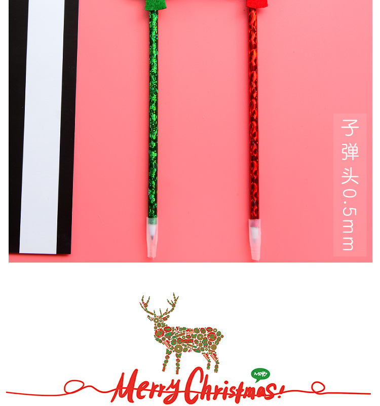 聖誕造型圓珠筆 可愛聖誕系列中性筆 創意聖誕節必備文具11