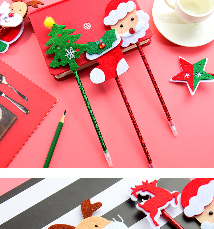 聖誕造型圓珠筆 可愛聖誕系列中性筆 創意聖誕節必備文具15
