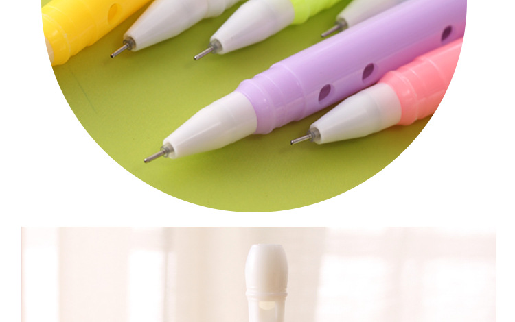 迷你直笛造型中性筆 創意造型中性筆 辦公學生必備原子筆 0.5mm黑色中性筆9