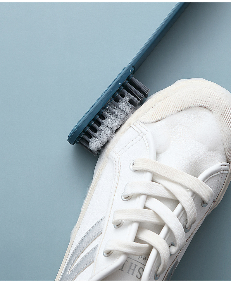 簡約軟毛鞋刷 北歐風家用清潔刷 多功能塑膠洗衣刷 軟毛刷子3