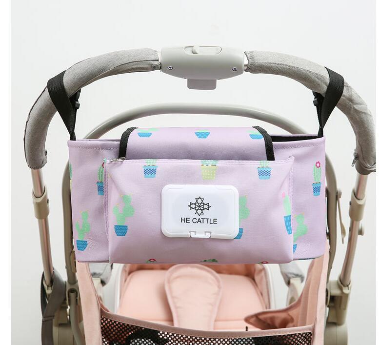 多功能推車掛袋 嬰兒推車分隔收納袋 創意多功能媽媽包 整理袋2