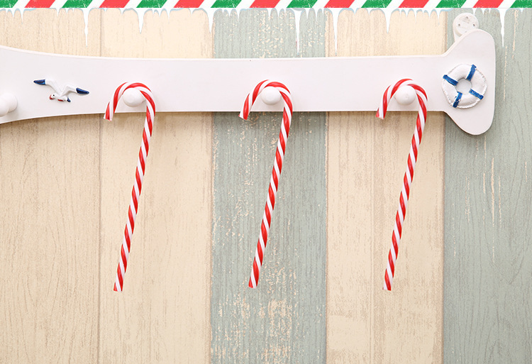 聖誕拐杖造型吊飾 聖誕樹必備拐杖糖掛飾 聖誕節必備裝飾 小吊飾4