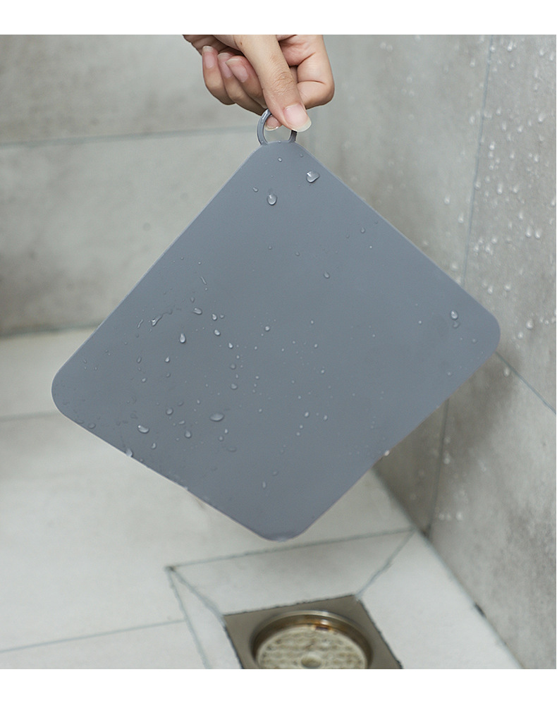排水口防臭矽膠墊 浴室必備排水口蓋 廚房廁所矽膠防臭墊12