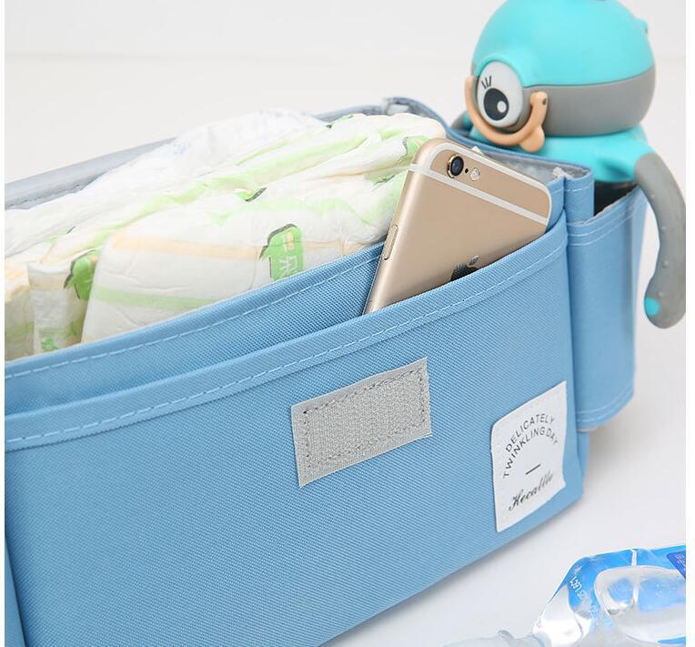 嬰兒推車掛袋 多功能大容量收納包 推車掛袋媽媽包 掛袋整理包9