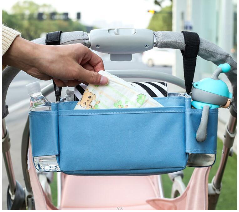嬰兒推車掛袋 多功能大容量收納包 推車掛袋媽媽包 掛袋整理包3