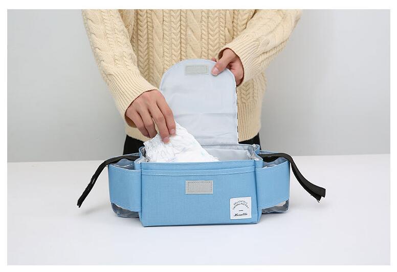 嬰兒推車掛袋 多功能大容量收納包 推車掛袋媽媽包 掛袋整理包7