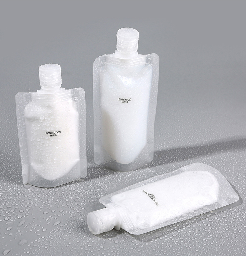 簡約旅行分裝袋 沐浴乳洗面乳乳液分裝瓶 旅行出差必備一次性分裝瓶8