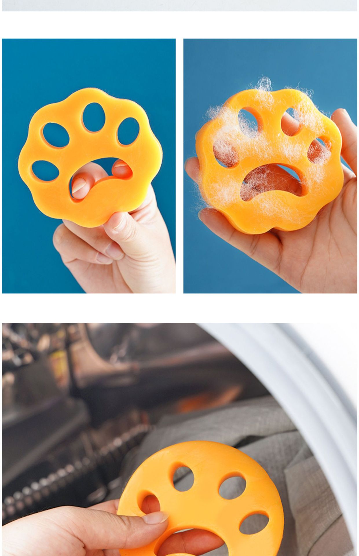 貓爪造型黏毛器 可重複使用黏塵器 居家必備衣物黏毛器 寵物黏毛器10