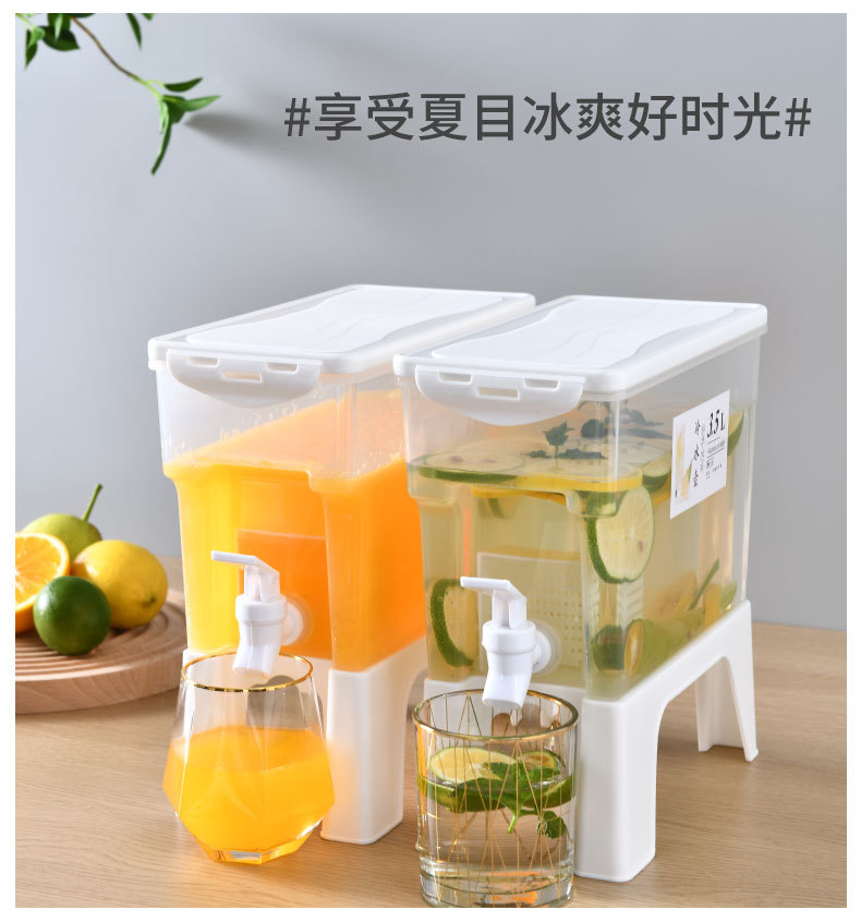 大容量冰箱冷水壺 水龍頭茶壺 家庭用耐高溫水壺 檸檬水 夏日必備冷水壺16