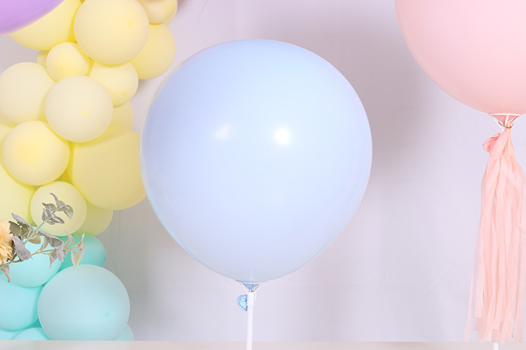 馬卡龍乳膠氣球 5寸/10寸/18寸氣球 婚慶佈置 派對佈置 糖果色汽球11